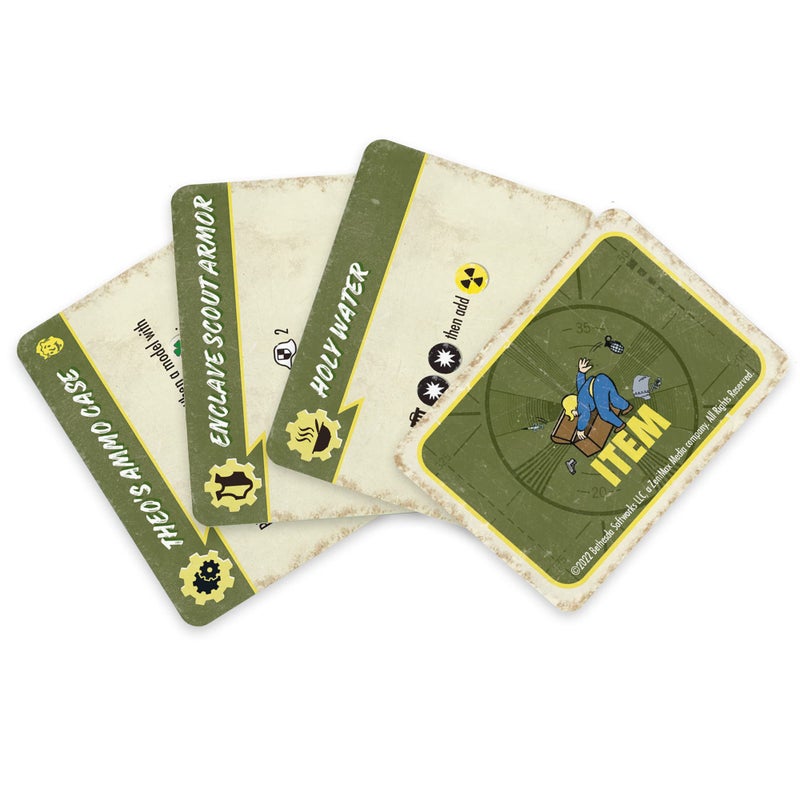 Modiphius Fallout Wasteland Warfare: Capital Rules Expansion - RPG Book & 135 New Cards, New Scenarios & Regions - Image 5